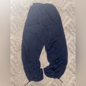 Navy Windbreaker Pants